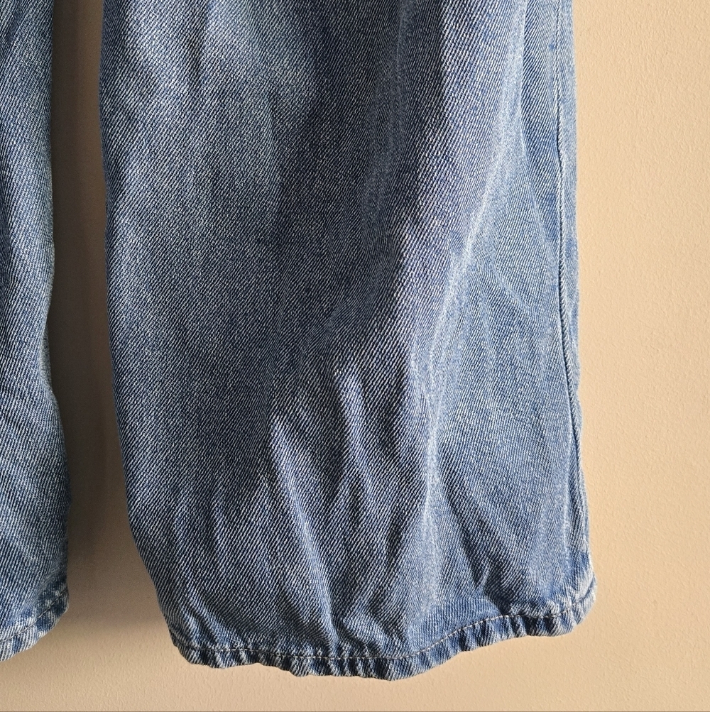 H&M Wide Leg High Rise Jeans Size 10 - Picture 5 of 9
